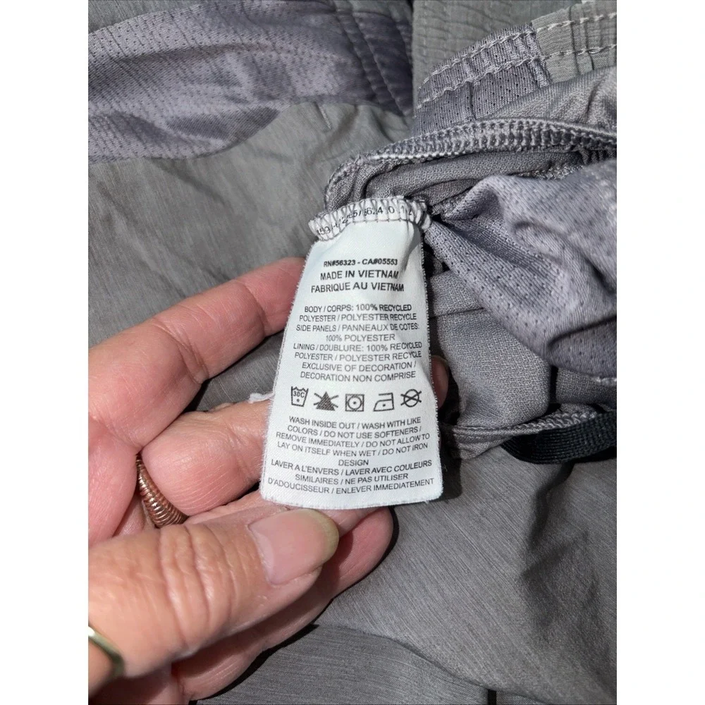 Nike men's Dri-FIT running shorts Large Brief Liner Sweat Wicking Breathable EUC